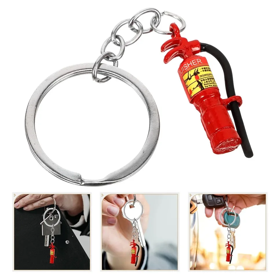 Fire Extinguisher Small - Mode Mini Feuerlöscher Anhänger Schlüsselbund Rot