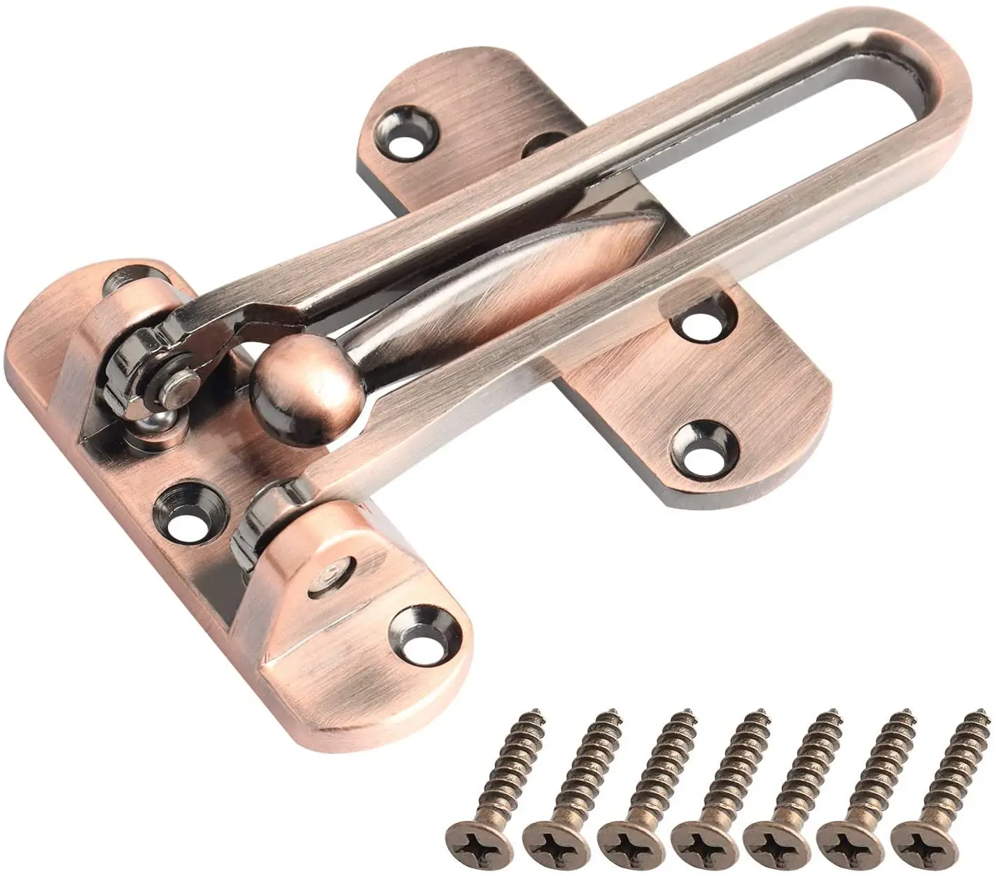 Security Chain Door - Langlebige Edelstahl-Anti-Diebstahl-Türsicherheitskette mit Bolzenriegel für Schlafzimmer,