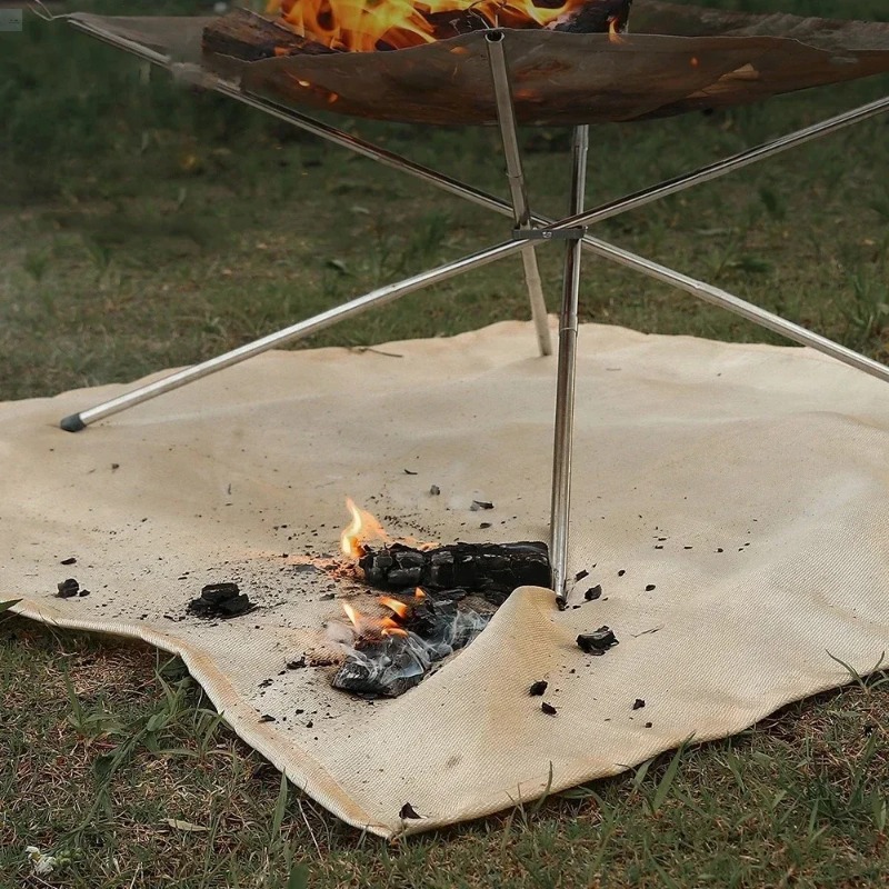 Fire Blanket Kitchen - Hochtemperatur-Feuerdecke aus Glasfasermatte, flammhemmendes Isoliermaterial, feuerfestes