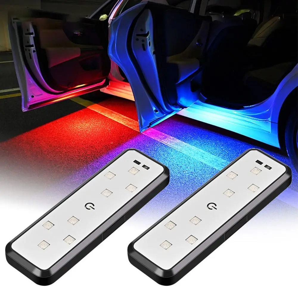 Emergency Exit Sign - 1/2PCS Auto Tür Lichter LED Willkommen