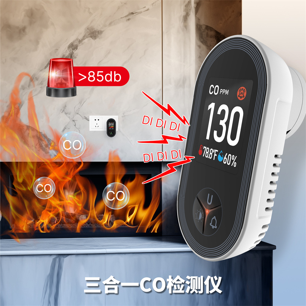 3-in-1-Kohlenmonoxid-Detektor, – Co Detector Plug Bewertung und Preis