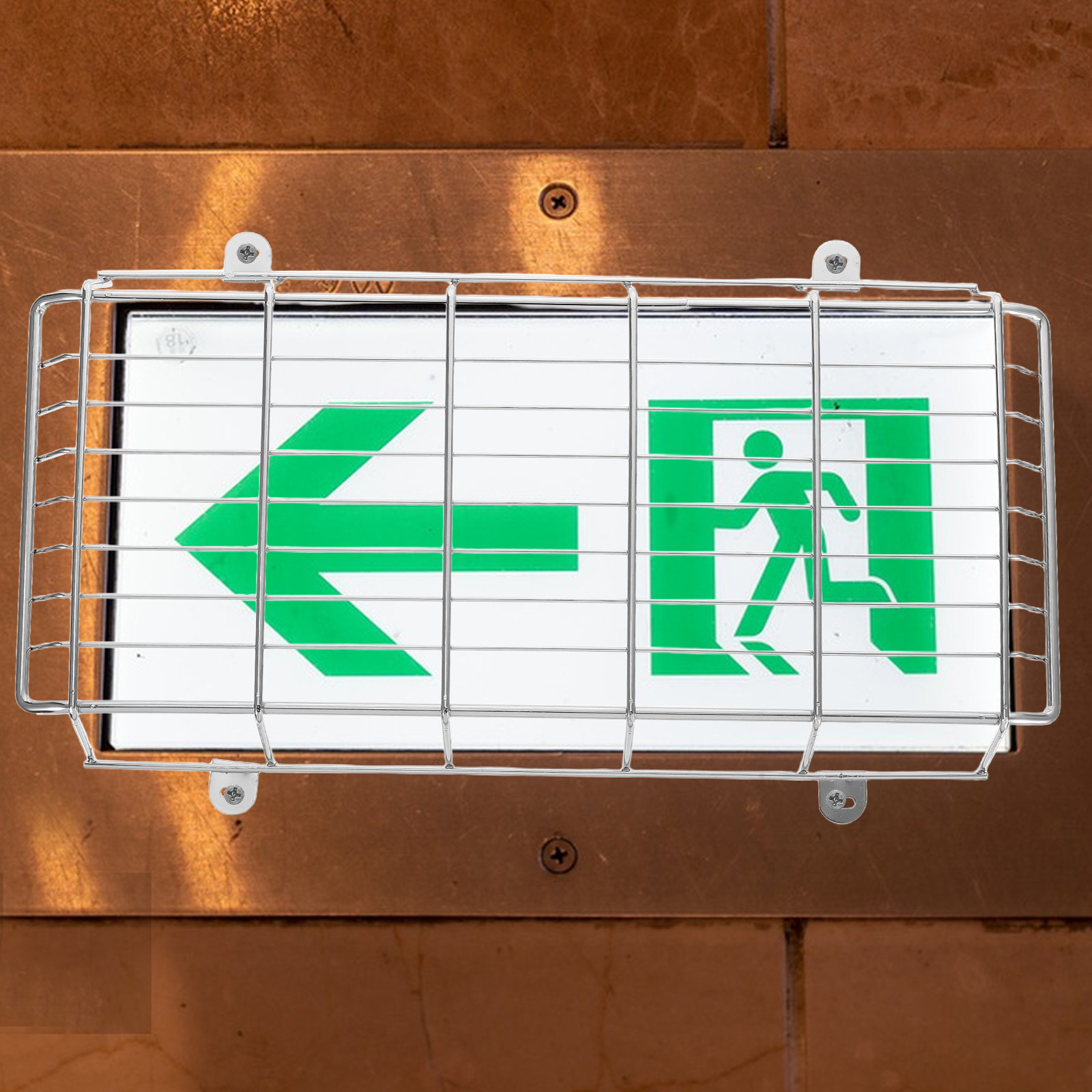 1 Set Metall-Sicherheitsdrahts – Emergency Exit Sign Bewertung und Preis